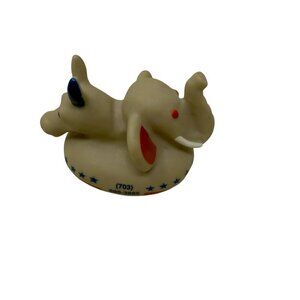 Elephant Donkey Political Stress Reliever Squeaky Toy Republican Democrat Vintag